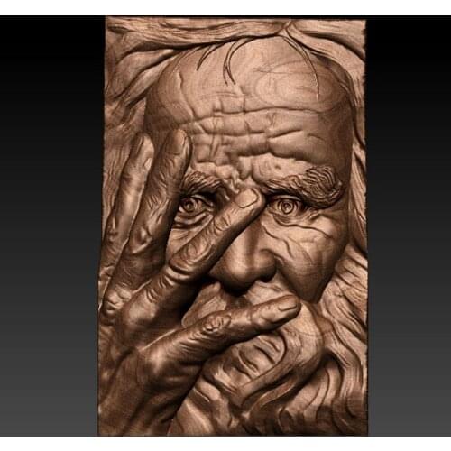 3D STL Model Panno for CNC Router 3D Printer Artcam Aspire Bas Relief saint-peter