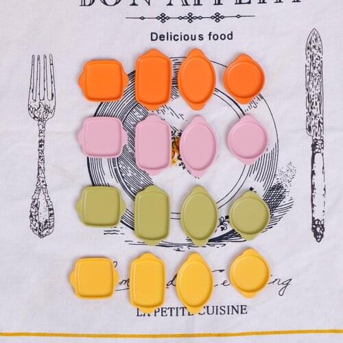 4pcs/set 1/12 Scale Cute Colorful Miniature Dollhouse Dish Plate Dollhouse Pretend Play Kitchen Cooking Toy Set Accessories