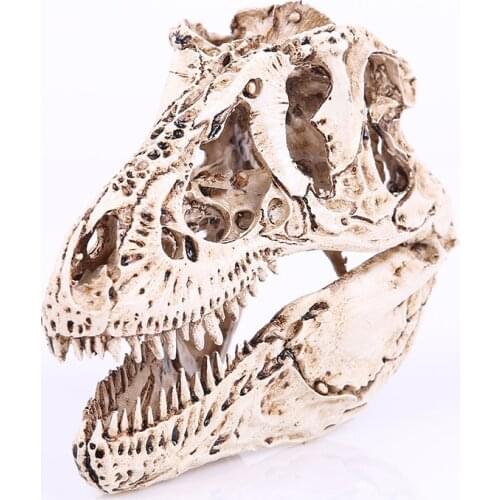 Fish Tank Accessories Bawang Dragon Bone Resin Crafts Skull Personalized Decoration Dinosaur Skeleton Aquarium Decorations