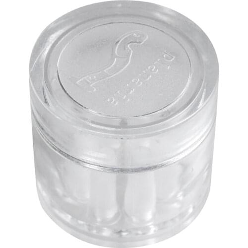 Aquarium Tank Plastic catcher trap pipe Trapper for planarian worm leeches 8 holes Transparent