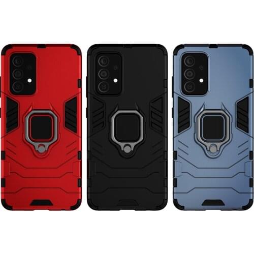 For Cover Samsung Galaxy A52 Case For Samsung A52 Capas Finger Ring Holder Phone Case For Samsung A52 A 52 72 Fundas