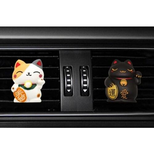 Money cat Car Air Freshener perfume Automobile Interior Perfume Clip Fragrance Decoration Ornaments Car Accessories