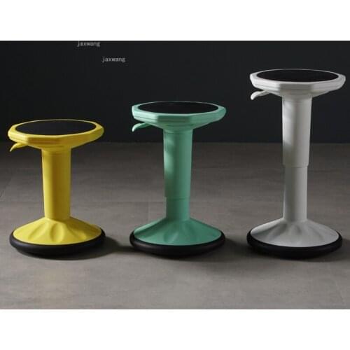 Living Room Furniture Lift Swivel Bar Chair Nordic Front Desk Hotel Leisure Barstools Simple Modern Office Conference Bar Stool