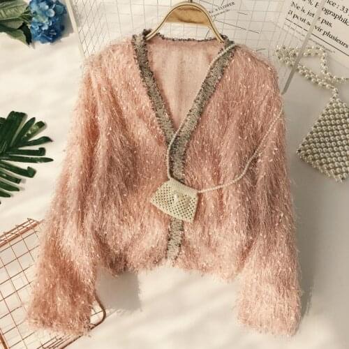 LanLoJer Women's V-Neck Pullovers