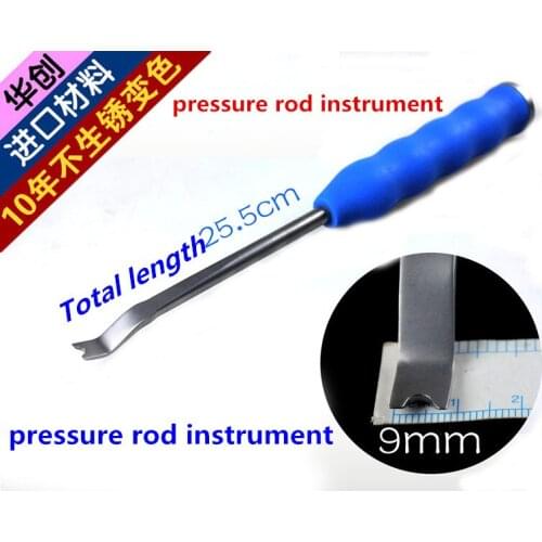 Medical orthopedic surgical instrument spine Lumbar vertebra 5.5 Pedicle screw rod system pressure titainium rod device apparatu