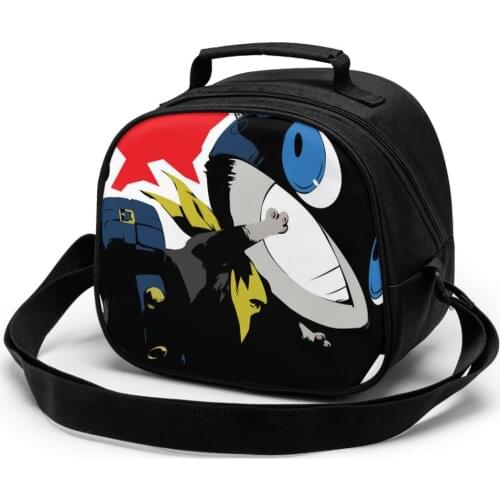 Morgana Persona 5 Children Lunch Bag Lunch Bag Student Portable Insulated Office Lunch Box Picnic Bags Thermal Food Tote Handbag