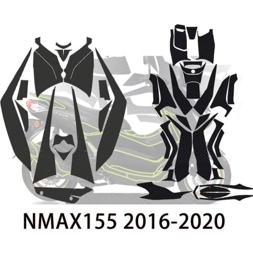 Nmax155 2D Fairing Emblem Sticker Decal Motorcycle Body Full Kits Decoration Sticker For Yamaha Nmax155 nmax 155 2016-2020
