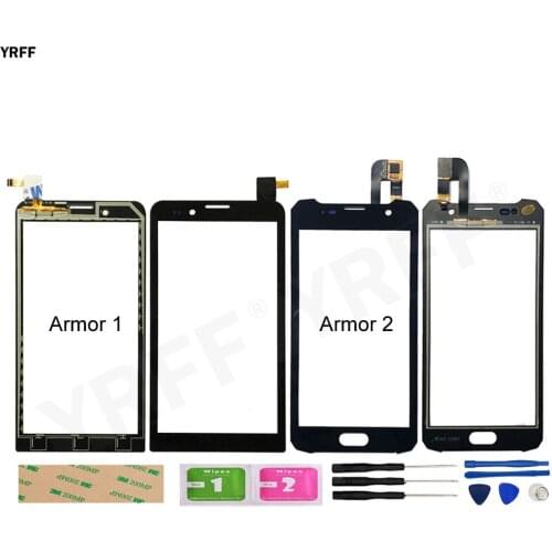 New 100% Testd Screen For Ulefone Armor 2 Touch Screen Digitizer Glass Panel Front Glass Panel Sensor
