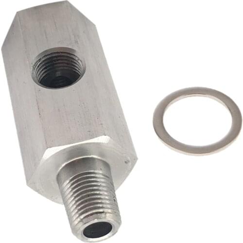1/8' Oil Pressure Sensor Tee Professional with Washer Sturdy for NPT Adapter
