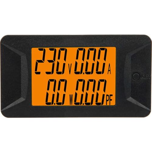 PZEM-028 AC Digital Meter Voltmeter Ammeter 0~100A/400V Power Factor Meter AC110-220V Electric Meter
