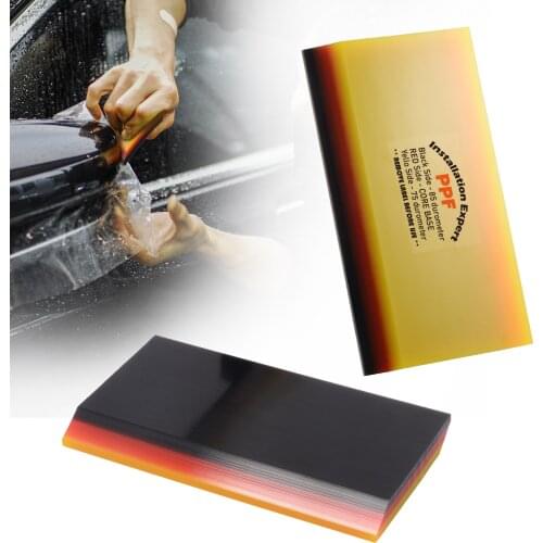 EHDIS 3-Layer PPF Soft Tinting Rubber Squeegee Covering Carbon Fiber Film Car Wrap Scraper Vinyl Sticker Cleaning Tools Remover