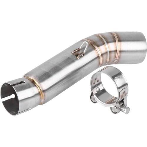 Motorcycle Exhaust Middle Pipe Link Connect for Honda CBR500R CB500X CBR400R CB400X