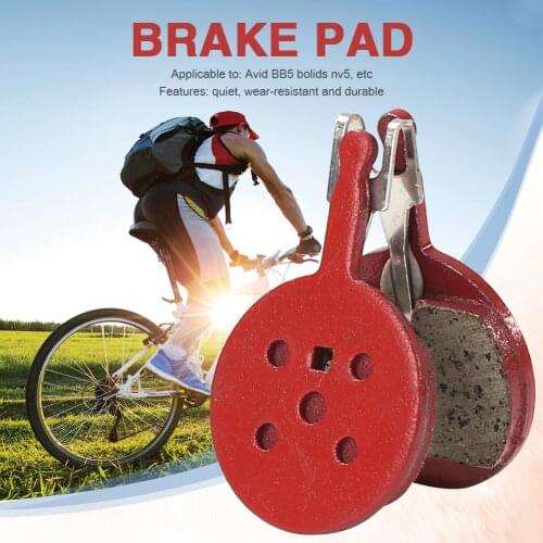 Bike Brake Pads Cycling Braking Disc MTB Mountain Portable Waterproof Cycling Elements for Avid BB5 Bolids NV5