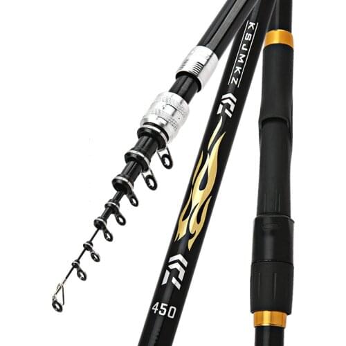 High Quality Carbon Fiber Rock Fishing Rod Fishing Pole Power XH Spinning Rod Slanted Guide Ring Big Fish Fishing Tackle