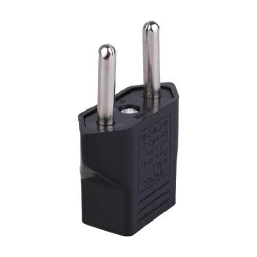 Universal US To EU Plug USA To Euro Europe Travel Wall AC Power Charger Outlet Adapter Converter Household free shipping