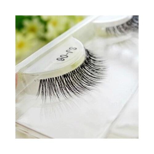 High-grade crystal transparent terrier 3D multilayer SJ -6 very soft natural thick false eyelash cross eyelash