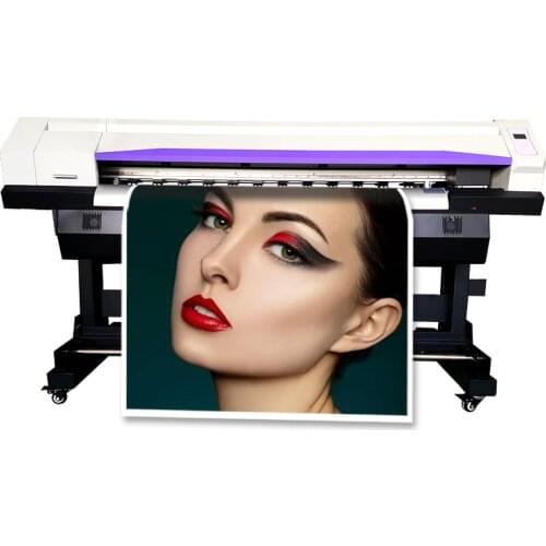 1440dpi Large Format plotter Digital Vinyl Banner printing machine Poster printer 1.6m Inkjet Eco Solvent printer