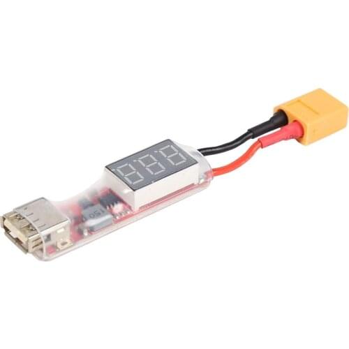 2S-6S Lipo Lithium Battery XT60 Plug to USB Charger Converter Adapter Board