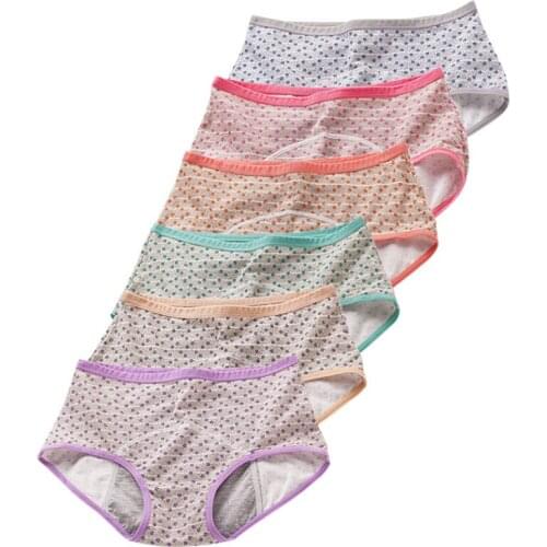 Menstrual Period Underwear Women Antibacterial Cartoon Sexy Panties Ladies Seamless Sanitary Physiological Leakproof Underwear