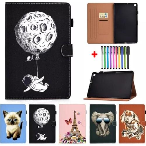 SM-T220 Tablet Coque For Samsung Galaxy Tab A7 Lite Case 2021 8.7 inch SM-T225 Painted TPU Funda For Samsung Tab A7 Lite Cover