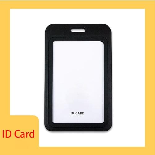 Cheap Badges Holder Wholesale for School Office Supplies Nursing Accessories Credentials Pass Tag ID Card Protector with Lanyard