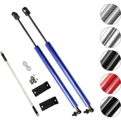 Gas Struts Lift Support For HONDA Odyssey RB1/2/3/4 2003-2013 Hood Bonnet Car Accessories Shock Carbon Fiber Damper