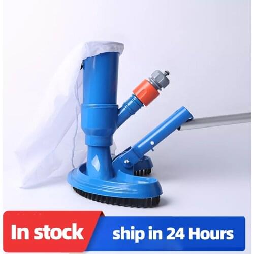 Swimming Pool Vacuum Cleaner Cleaning disinfect Tool Suction Head Pond Fountain Spa Pool Vacuum Cleaner Brush with handle EU/US