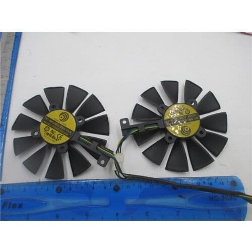 87MM GTX1060 GTX1070 RX480 Cooler Fan For ASUS GTX 1060 1070 RX 480 Graphics Card T129215SU PLD09210S12HH 28mm Cooling Fans