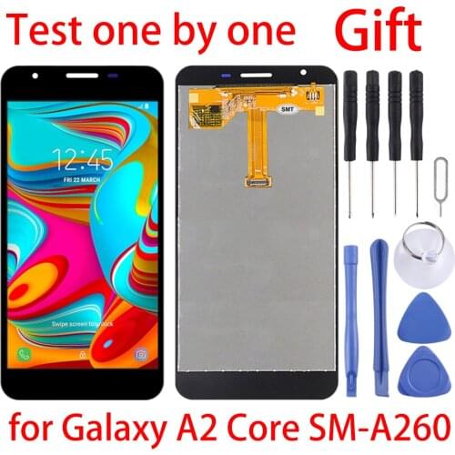 Original For Galaxy A2 Core LCD Screen and Digitizer Full Assembly for Samsung Galaxy A2 Core SM-A260F/DS SM-A260G/DS
