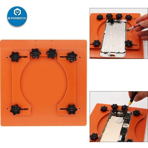 Adjustable Fixed Fixture for iPhone Rear Back Cover Removing Glass for 8 8P X XS XR XSMax Back Cover Separating Clamp Hand Tools