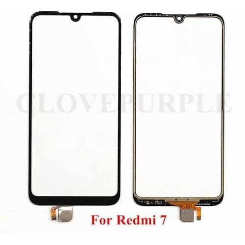 10x Touch Screen Sensor LCD Display Digitizer Front Outer Glass Front Panel For Xiaomi Redmi 7 7A
