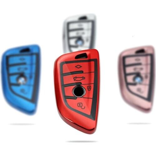 TPU Key COVER Set For BMW X1 X3 X5 X6 Series 1 2 5 7 F15 F16 E53 E70 E39 F10 F30 G30 Car Key Fob Shell Protecor Case For Keys