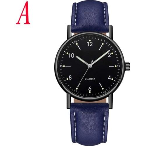 Ladies High-end Quartz Watch Stainless Steel Luminous Dial Leisure Watch Various Styles Of Leather Strap Watches