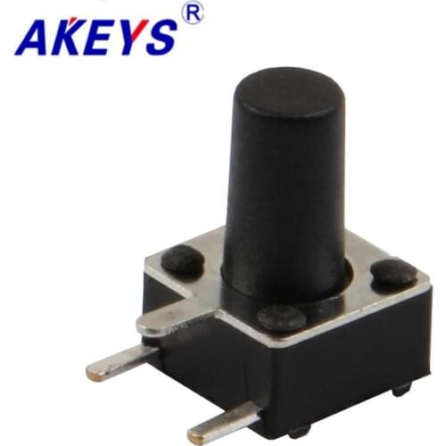 10PCS TS-D008 6*6 Tact switch side insert side 3 pin pressure control switch