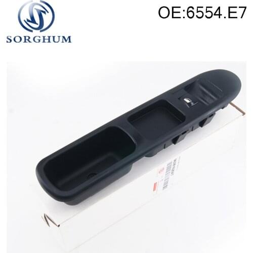 4 pins Electric Power Window Switch 6554.E7 For Peugeot 307