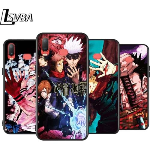 Anime Jujutsu Kaisen for Samsung Galaxy A9 A8 Star A750 A7 A6 A5 A3 Plus 2018 2017 2016 Black Phone Case Soft Cover