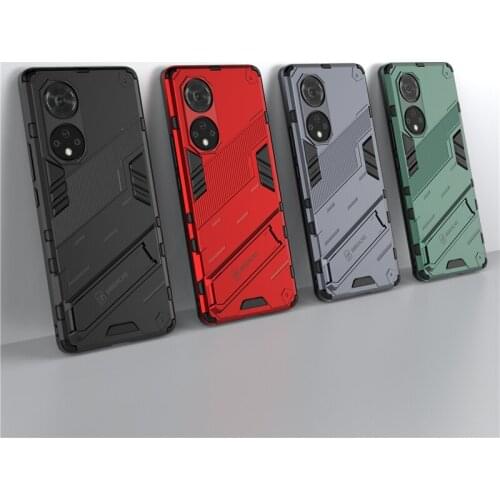 For Honor 50 Pro 5G Case Cover for Honor 50 Pro 5G Protective Cover Punk Armor Shell Kickstand Hard Phone Case Capa Fundas Coque