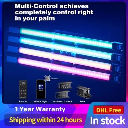 Godox TL60 Tube Light Rgb Handheld Led Video Light Remote App Led Handheld Stick Light Photography Light Rgb Ice Light