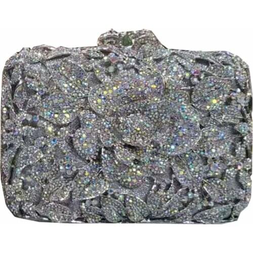 The new Italian heavy craft pattern metal ladys clutch bag attended the party handmade bag clutch bag temperament female bag