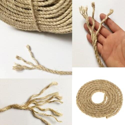 Strong Synthetic Manila Cord Promanila Tan Poly Boat Landscaping Work Farm 33ft