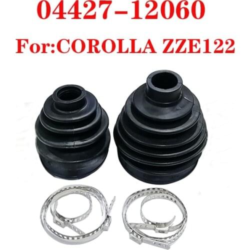 1set cv joint boot Kit dustproof cover 04427-12060 For T. COROLLA ZZE122 ZRE120 NZE120