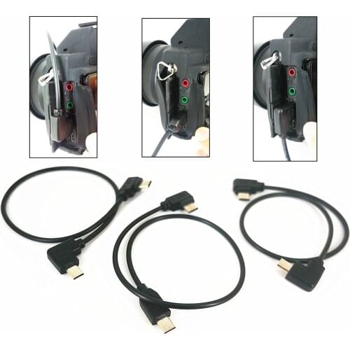 USB-C to Multi-USB Remote Multi-Camera Control Cable for DJI Ronin-SC Ronin SC and Sony A7 A7R A7S II III IV Camera TypeC