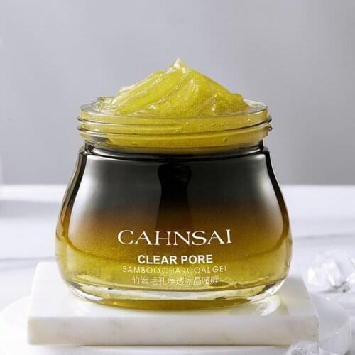 Bamboo Charcoal Moisturizing Gel Gentle Brightening Repairing Deep Cleansing Pore Clear Dirt Removal Delicate Refreshing Smooth