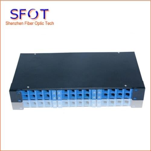Fiber Optic Patch Panel,Rack-Mounted Terminal Box, 19'' ,1U,24 ports, Can for LC , SC, FC, ST connect