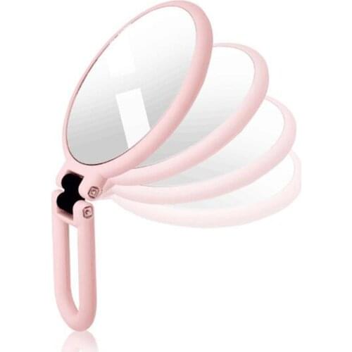Rotatable Double-side Round 5/10X Magnifying Desktop Cosmetic Make Up Mirror