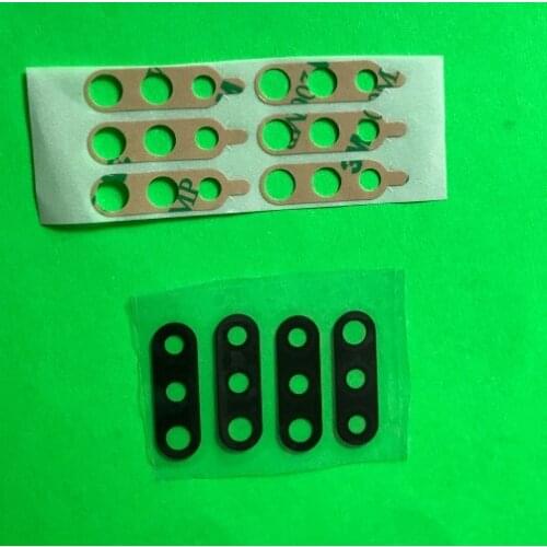100Pcs Back Rear Camera Glass Lens Cover With Adhesive Sticker For Motorola Moto G8 Plus Play Power Lite Replacement Parts