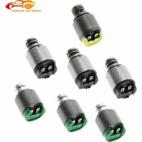 7PCS Transmission Solenoid Valve ZF 5HP19 7SPEED Suit For VW Audi A4 A6 A8 S4 Passat