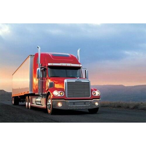 5D DIY Full Square /Round Diamond Embroidery Red truck 3d Diamond Painting Cross Stitch Rhinestones Mosaic Home Decoration CV15