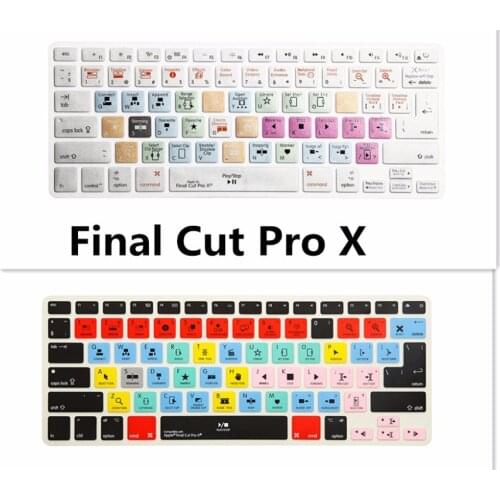 For Macbook A1278 Apple Find Cut Pro X Kc A1278 Final Cut Pro X Shortcut Keys Keyboard Screen Cover A1278