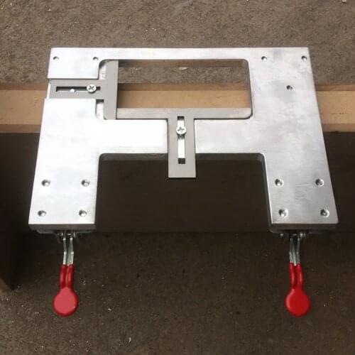 Wood Door Hinge Opening Positioning Template Hinge Locator Woodworking Hole Puncher Universal Installation Tool With Drill